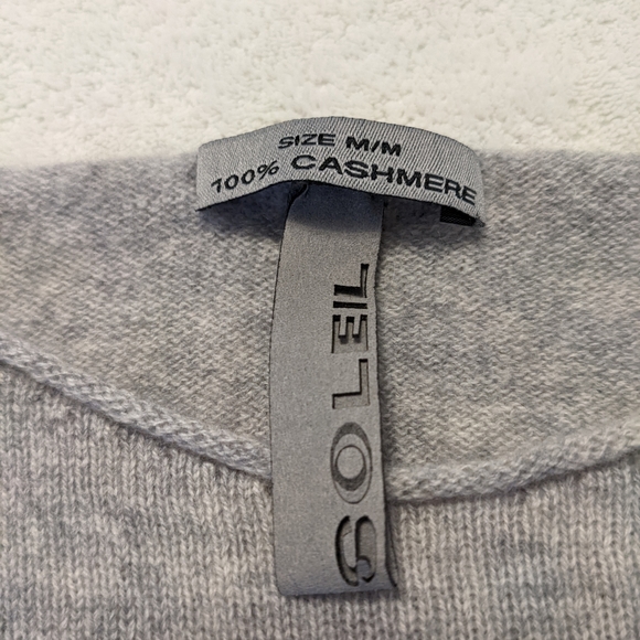 SOLEIL Cashmere Sweater - Picture 3 of 3